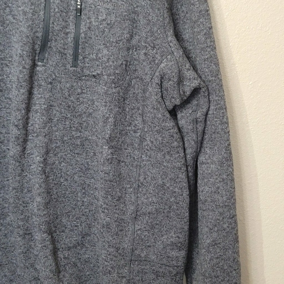 Woolrich ● Gray Heather Half Zip Pullover Sweater Men’s Size XL - Picture 3 of 8